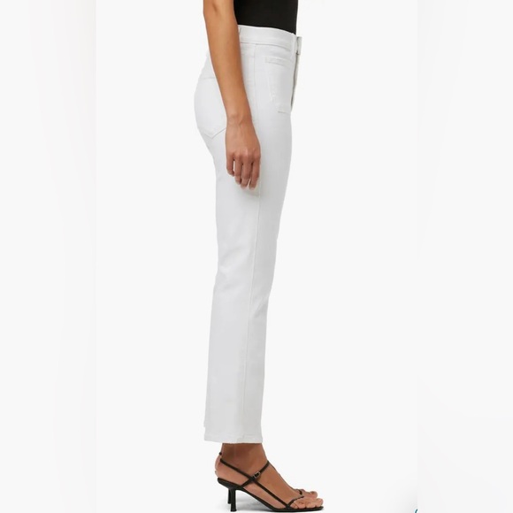 NWT JOE’S High Rise Crop Bootcut Jeans w/ Stretch Size 34 White Retail = $198 - Picture 8 of 16